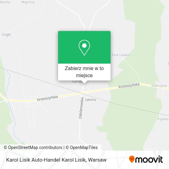 Mapa Karol Lisik Auto-Handel Karol Lisik