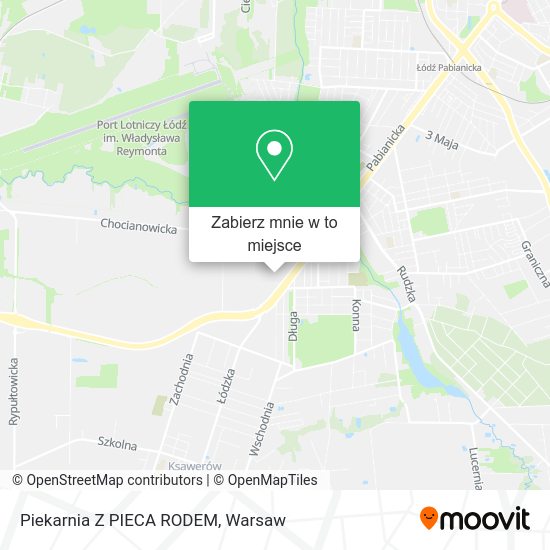 Mapa Piekarnia Z PIECA RODEM