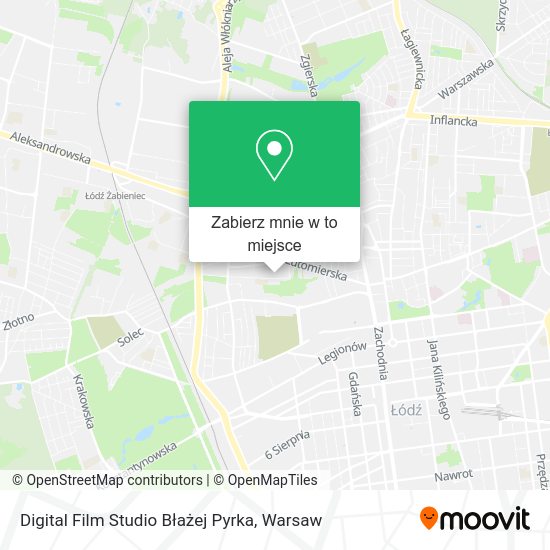 Mapa Digital Film Studio Błażej Pyrka