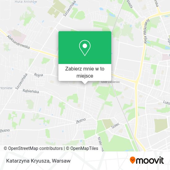 Mapa Katarzyna Kryusza