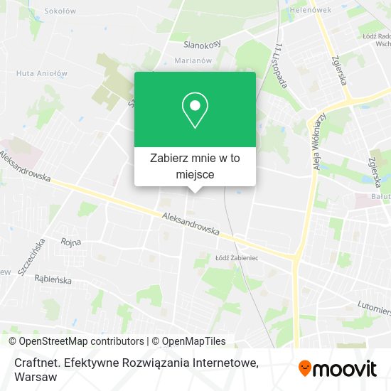 Mapa Craftnet. Efektywne Rozwiązania Internetowe