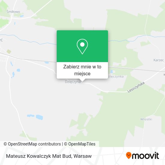 Mapa Mateusz Kowalczyk Mat Bud