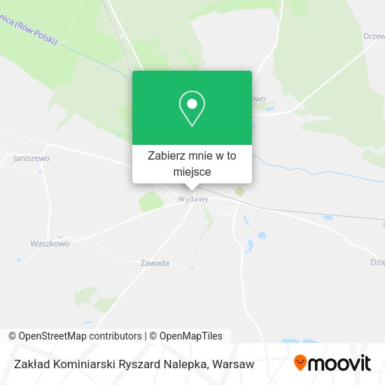 Mapa Zakład Kominiarski Ryszard Nalepka