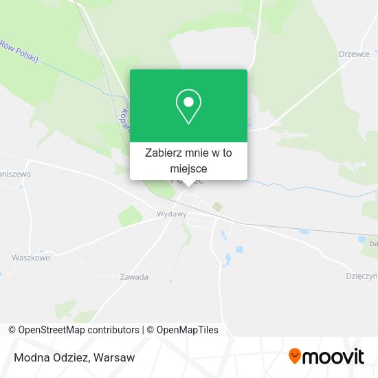 Mapa Modna Odziez