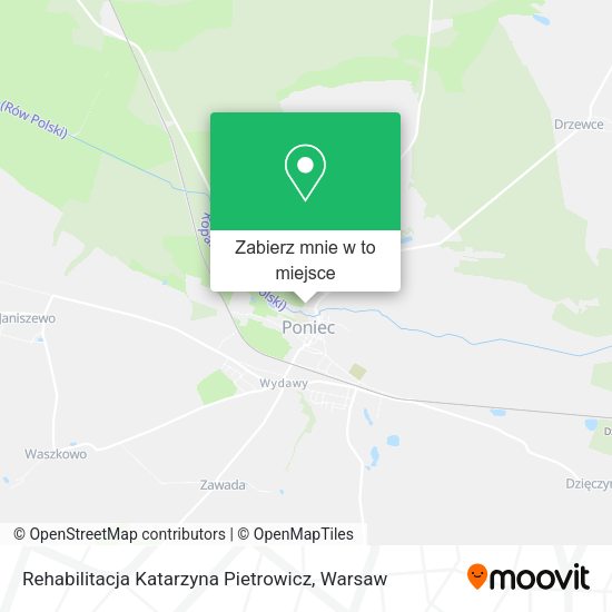 Mapa Rehabilitacja Katarzyna Pietrowicz