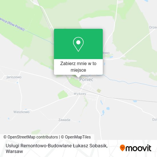 Mapa Usługi Remontowo-Budowlane Łukasz Sobasik