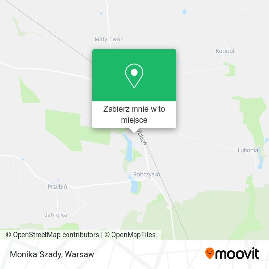 Mapa Monika Szady