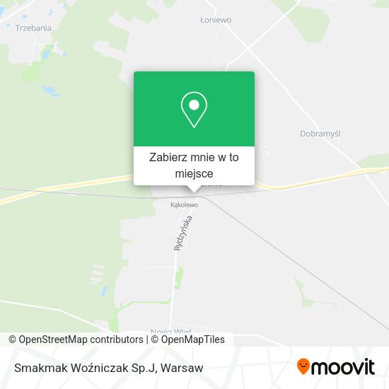 Mapa Smakmak Woźniczak Sp.J