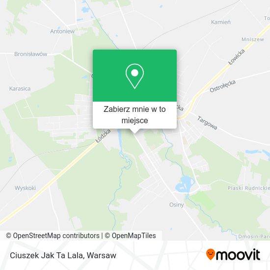 Mapa Ciuszek Jak Ta Lala