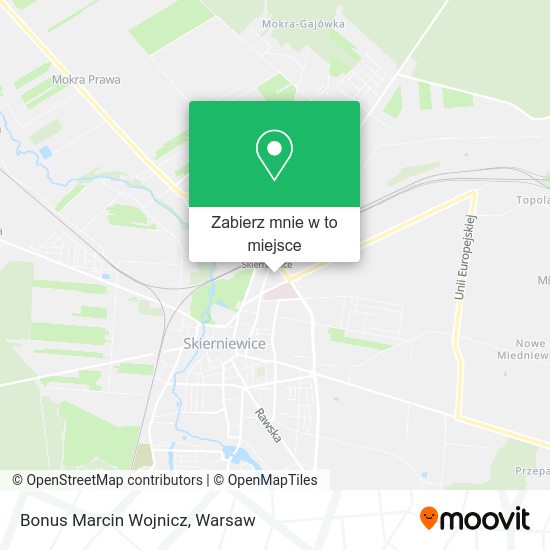 Mapa Bonus Marcin Wojnicz