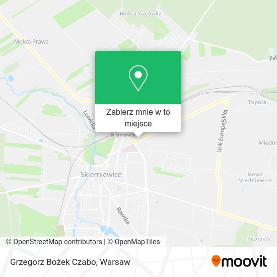 Mapa Grzegorz Bożek Czabo