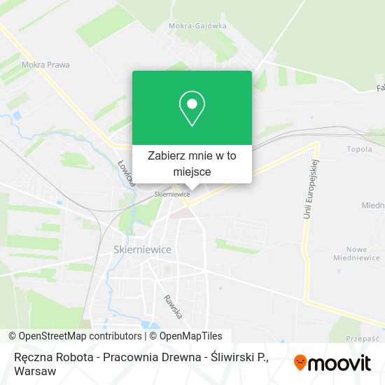 Mapa Ręczna Robota - Pracownia Drewna - Śliwirski P.