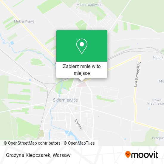 Mapa Grażyna Klepczarek