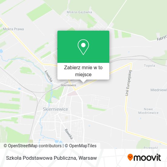 Mapa Szkoła Podstawowa Publiczna