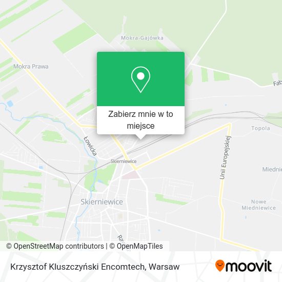 Mapa Krzysztof Kluszczyński Encomtech