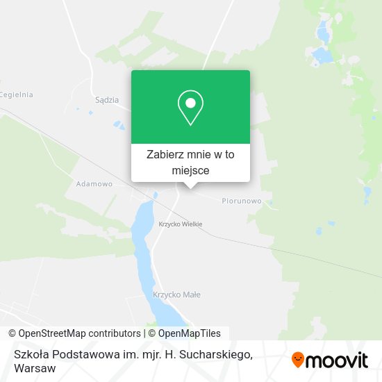 Mapa Szkoła Podstawowa im. mjr. H. Sucharskiego