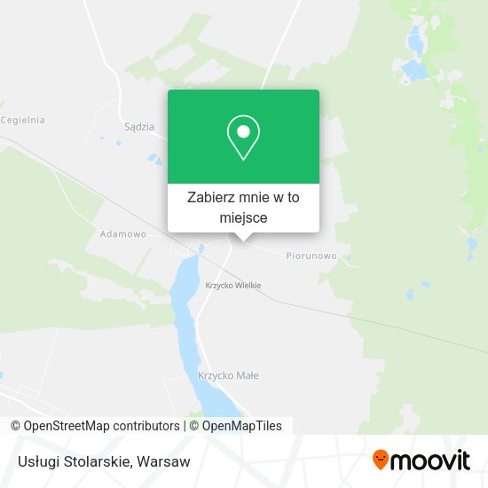 Mapa Usługi Stolarskie