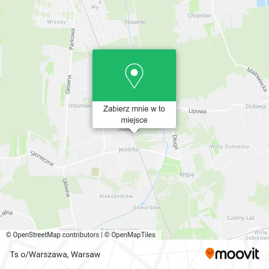Mapa Ts o/Warszawa