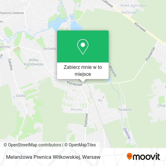 Mapa Melanżowa Piwnica Witkowskiej