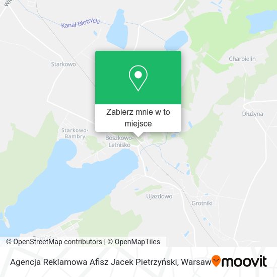 Mapa Agencja Reklamowa Afisz Jacek Pietrzyński