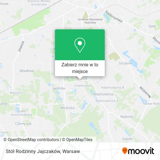 Mapa Stół Rodzinny Jajczaków