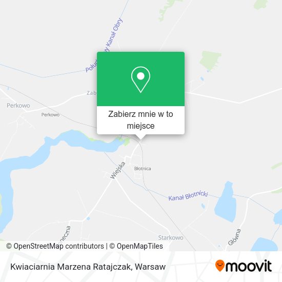 Mapa Kwiaciarnia Marzena Ratajczak