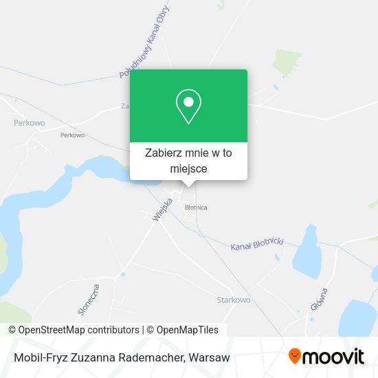 Mapa Mobil-Fryz Zuzanna Rademacher