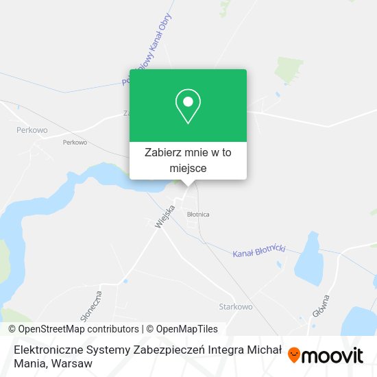 Mapa Elektroniczne Systemy Zabezpieczeń Integra Michał Mania