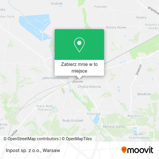 Mapa Inpost sp. z o.o.