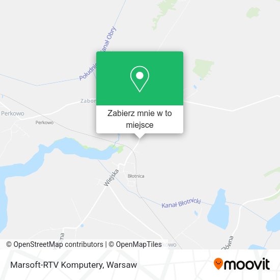 Mapa Marsoft-RTV Komputery