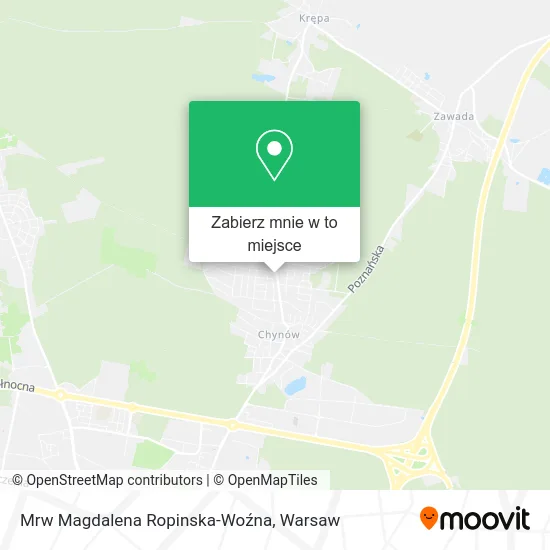 Mapa Mrw Magdalena Ropinska-Woźna