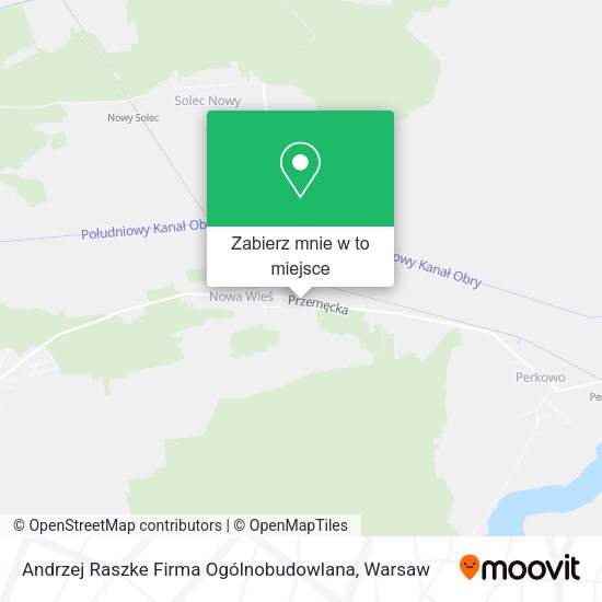 Mapa Andrzej Raszke Firma Ogólnobudowlana