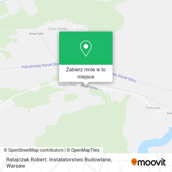 Mapa Ratajczak Robert. Instalatorstwo Budowlane