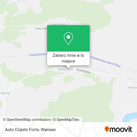 Mapa Auto Często Forte