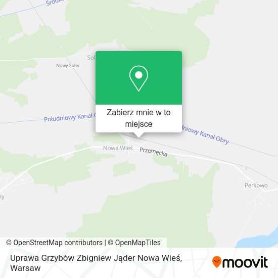 Mapa Uprawa Grzybów Zbigniew Jąder Nowa Wieś