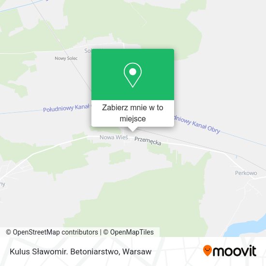 Mapa Kulus Sławomir. Betoniarstwo