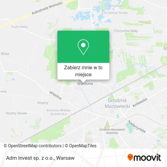 Mapa Adm Invest sp. z o.o.