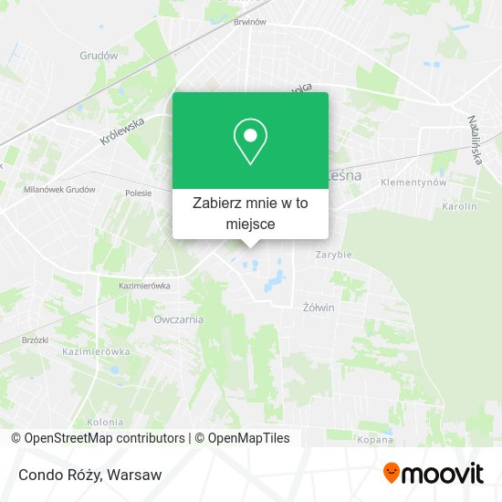 Mapa Condo Róży