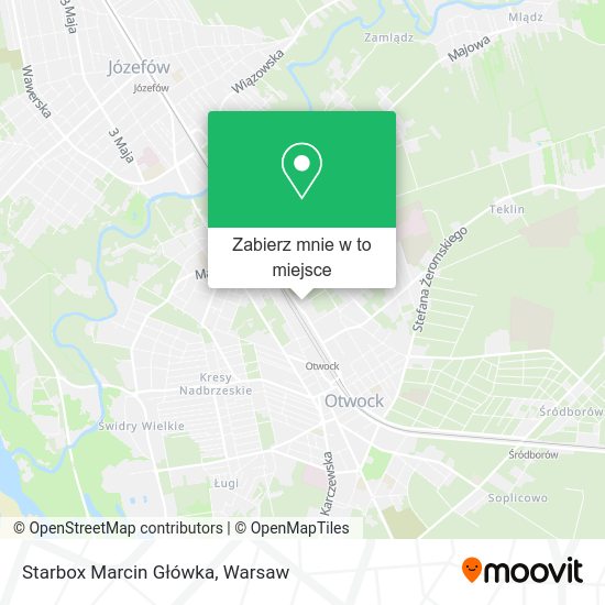 Mapa Starbox Marcin Główka