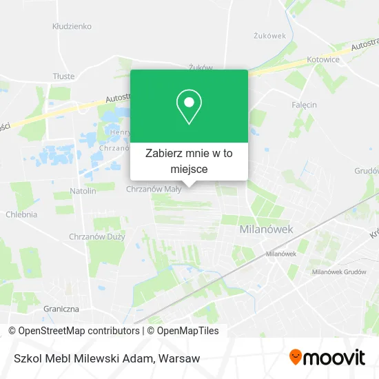 Mapa Szkol Mebl Milewski Adam