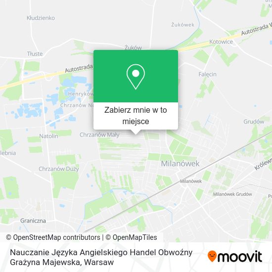 Mapa Nauczanie Języka Angielskiego Handel Obwoźny Grażyna Majewska