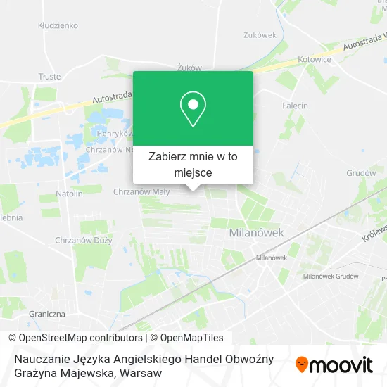 Mapa Nauczanie Języka Angielskiego Handel Obwoźny Grażyna Majewska