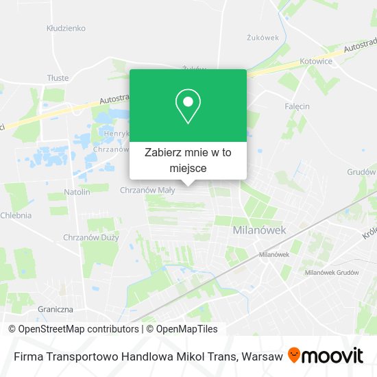 Mapa Firma Transportowo Handlowa Mikol Trans