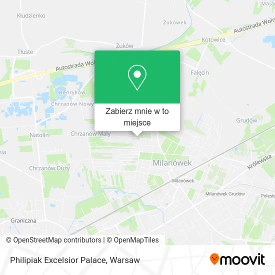 Mapa Philipiak Excelsior Palace
