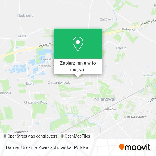 Mapa Damar Urszula Zwierzchowska