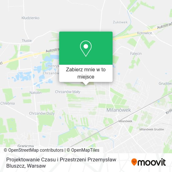 Mapa Projektowanie Czasu i Przestrzeni Przemysław Bluszcz