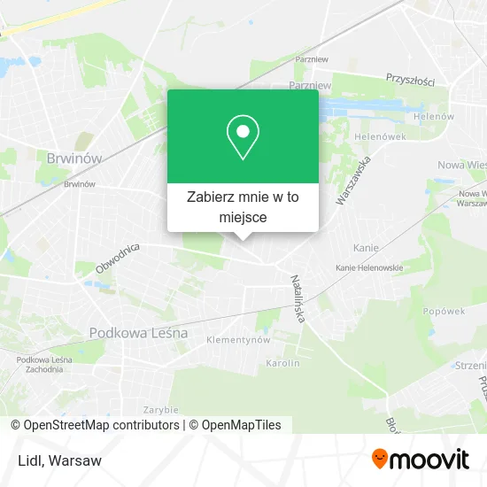 Mapa Lidl