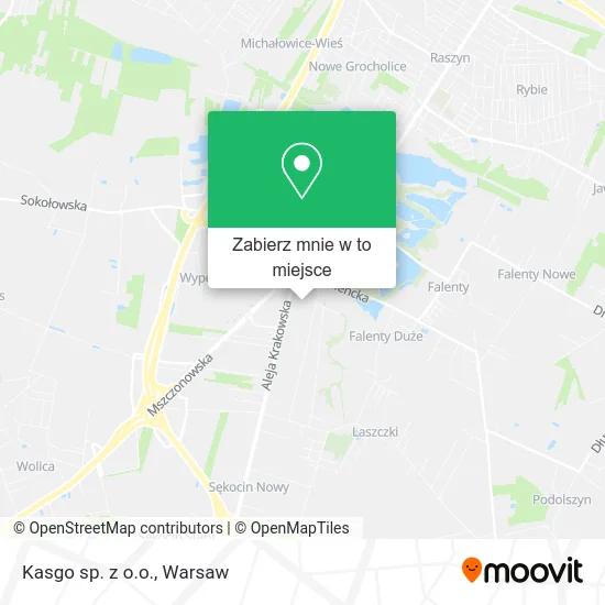 Mapa Kasgo sp. z o.o.