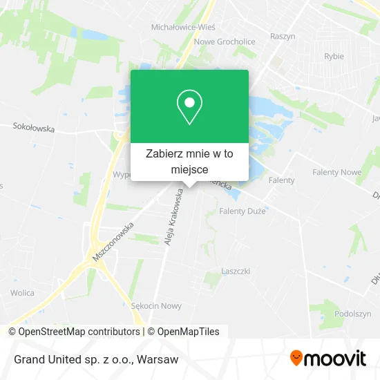 Mapa Grand United sp. z o.o.
