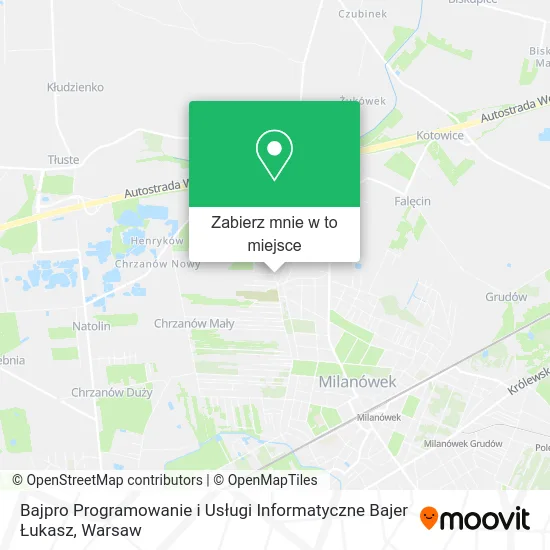 Mapa Bajpro Programowanie i Usługi Informatyczne Bajer Łukasz